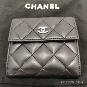 Chanel Classic Flap Quilted  Wallet